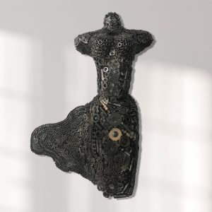 steel Wall Decor | Torso Mannequin Sculpture