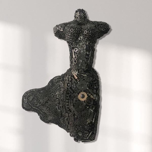 steel Wall Decor | Torso Mannequin Sculpture