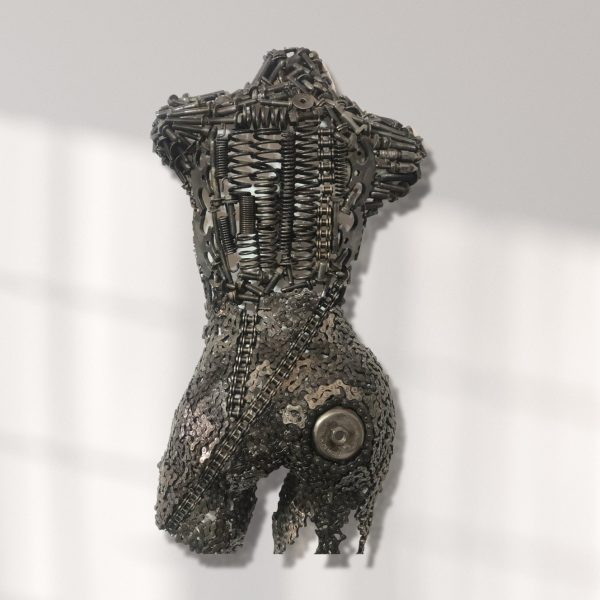 Female Torso bust from scrap