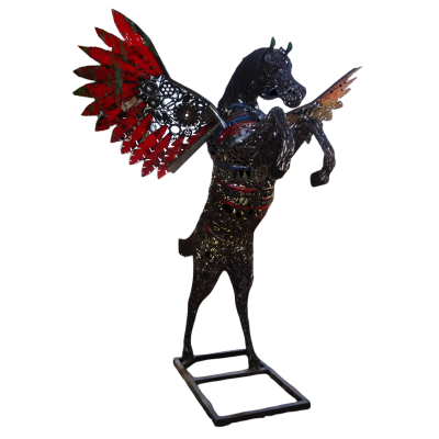 Artistic Steel Scrap animals Sculpture - Handmade Steel Art