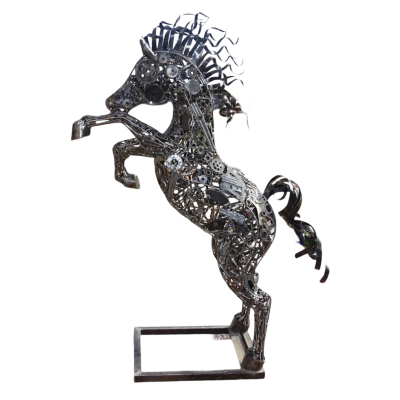 Artistic Steel Scrap animals Sculpture - Handmade Steel Art