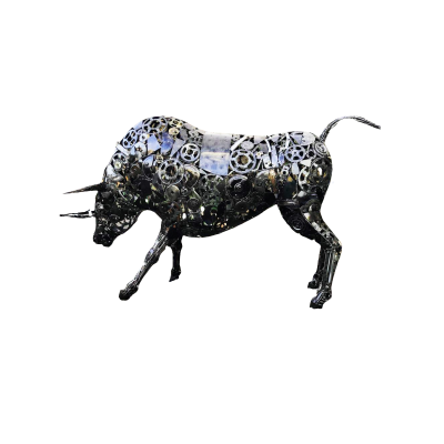 Artistic Steel Scrap animals Sculpture - Handmade Steel Art