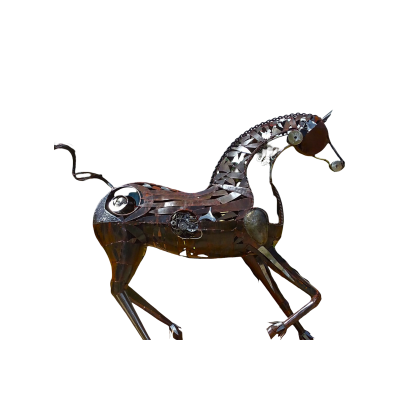 Artistic Steel Scrap animals Sculpture - Handmade Steel Art