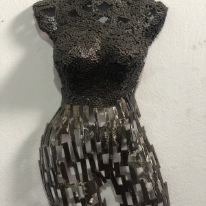 Captivating Women Torso Sculpture bust - Handmade Steel Art