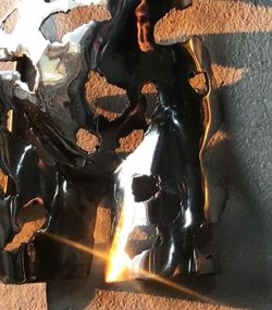 Captivating Female Torso Wall Art - Handmade Steel Art