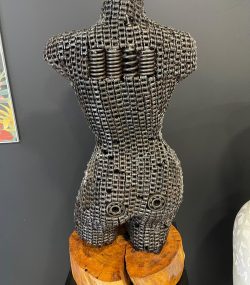 Handcrafted Bust Metal Art - Handmade Steel Art