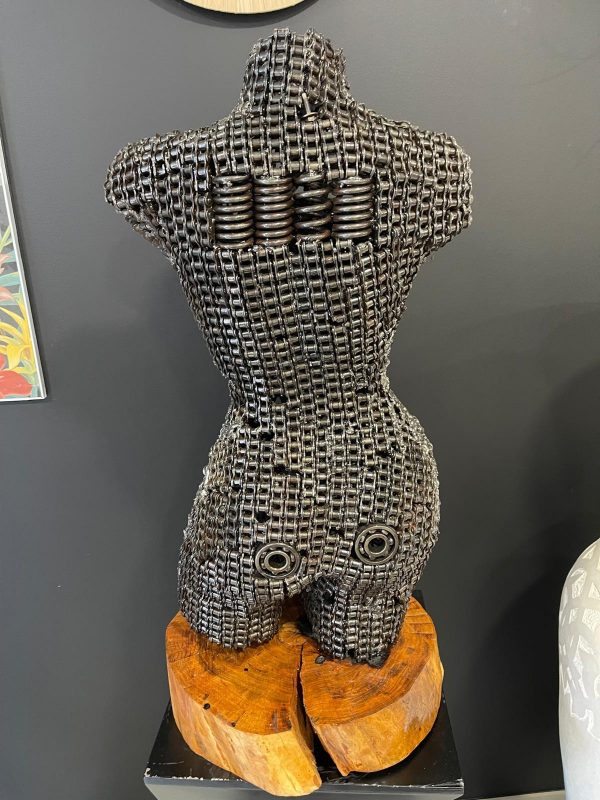 Handcrafted Bust Metal Art - Handmade Steel Art