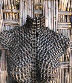 Welded Metal bust Statue - Metal Torso Sculpture - Handmade Steel Art