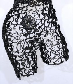 Welded Metal bust Statue - Metal Torso Sculpture - Handmade Steel Art