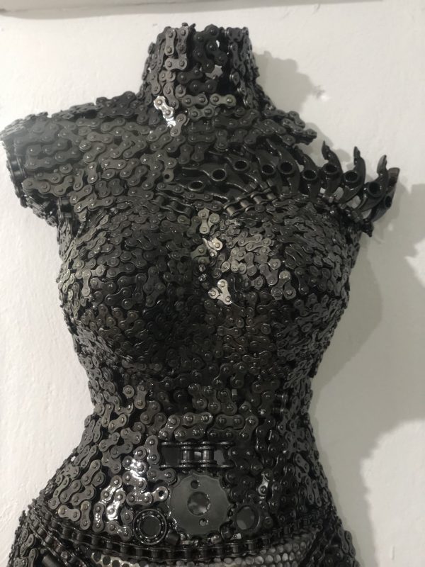 Wall Art Celebrating Women's Beauty - Handmade Steel Art