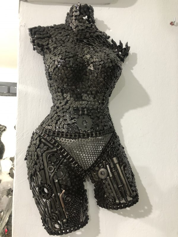 Wall Art Celebrating Women's Beauty - Handmade Steel Art
