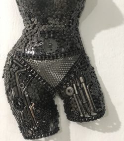 Wall Art Celebrating Women's Beauty - Handmade Steel Art