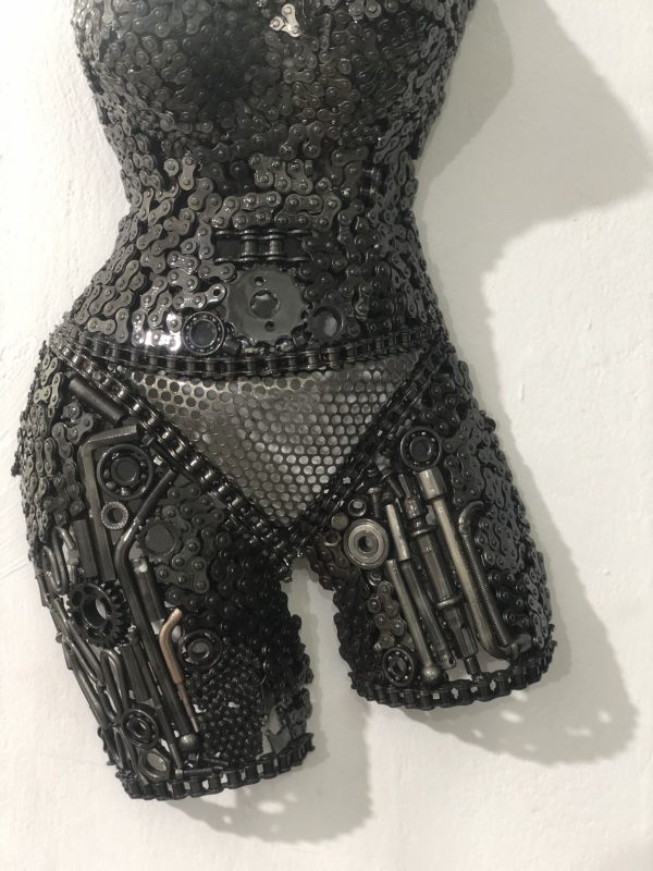 Wall Art Celebrating Women's Beauty - Handmade Steel Art