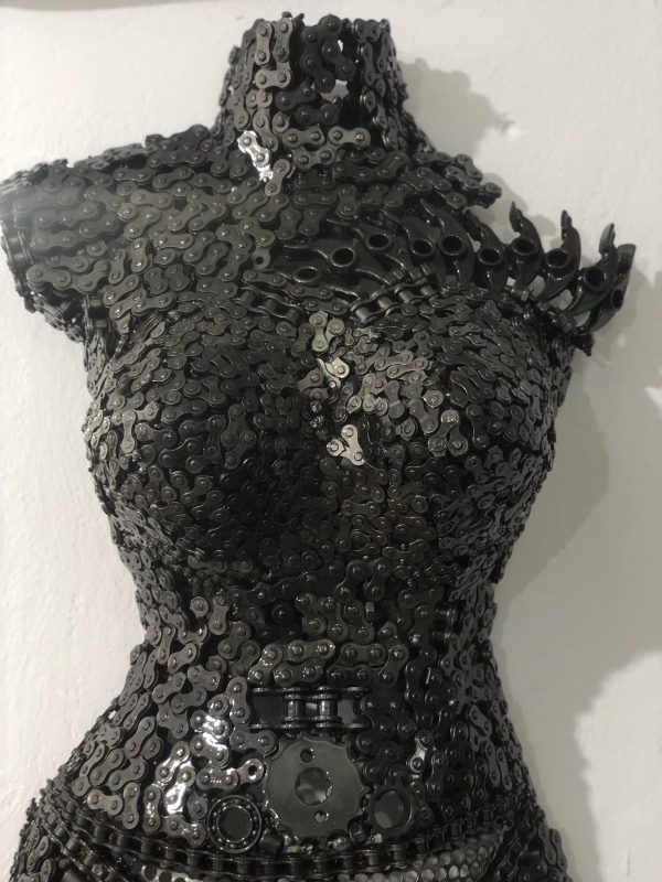 Wall Art Celebrating Women's Beauty - Handmade Steel Art