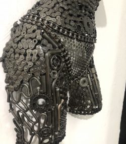 Wall Art Celebrating Women's Beauty - Handmade Steel Art