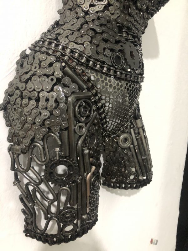 Wall Art Celebrating Women's Beauty - Handmade Steel Art