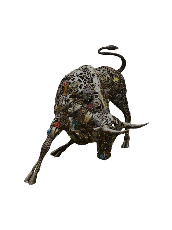 Artistic Steel Scrap animals Sculpture - Handmade Steel Art