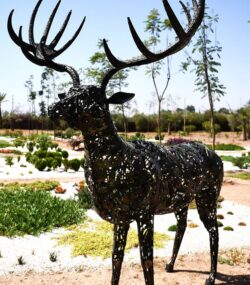 Artistic Steel Scrap animals Sculpture - Handmade Steel Art