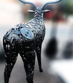 Artistic Steel Scrap animals Sculpture - Handmade Steel Art