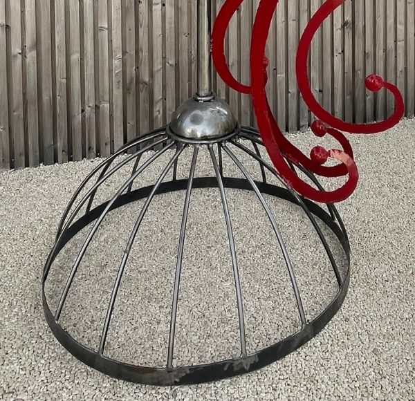 rooster metal statue -Eco-Friendly Scrap Metal Sculptures