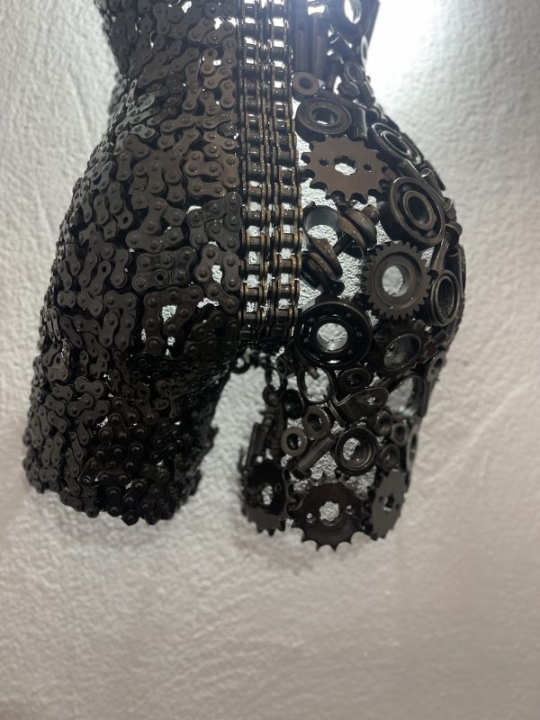 Captivating Women Torso bust - Exquisite Wall Art - Handmade Steel Art