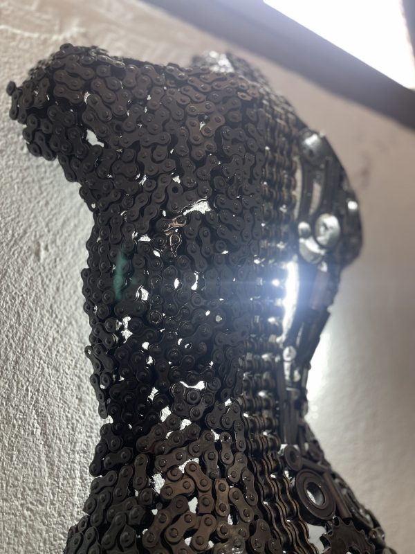 Captivating Women Torso bust - Exquisite Wall Art - Handmade Steel Art