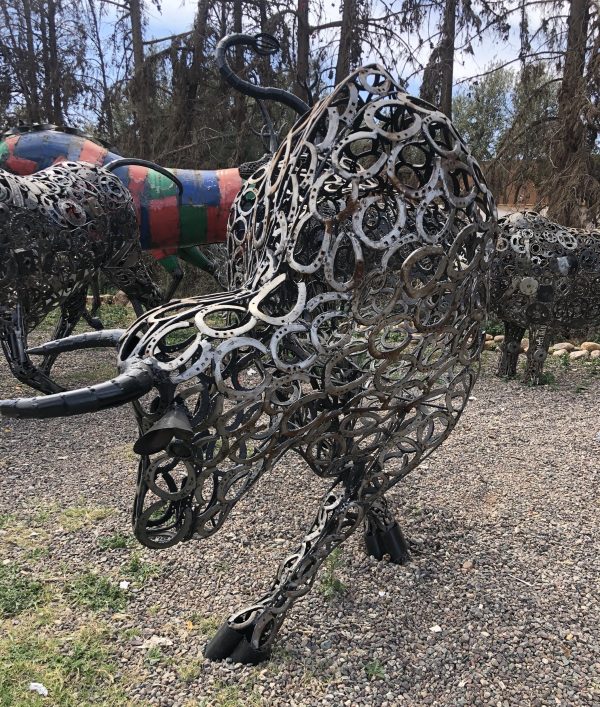 Horseshoes LAMBORGHINI Bull Statue