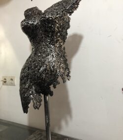 Elegant Female | Torso Mannequin |Female Torso Art | Metal Wall Sculpture for Stylish and Home Décor - Image 3