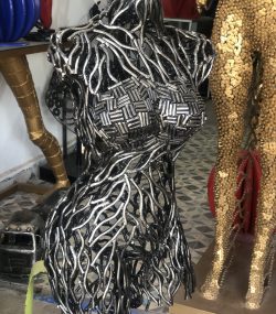 Bust Metal Wall Art: Handcrafted Sculpture - Image 7