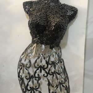 Metallic-sculpture