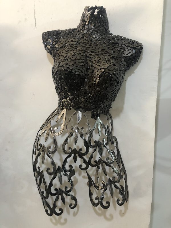 Metallic-sculpture
