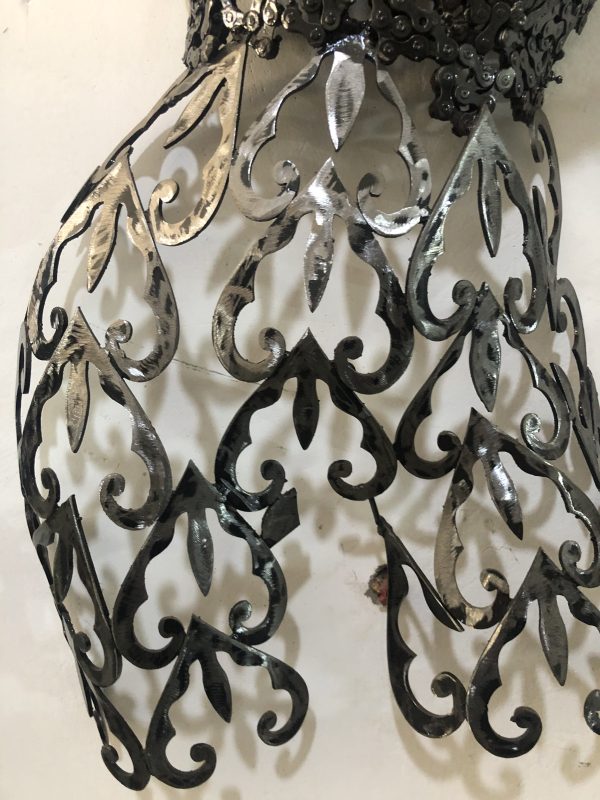 Metallic-sculpture