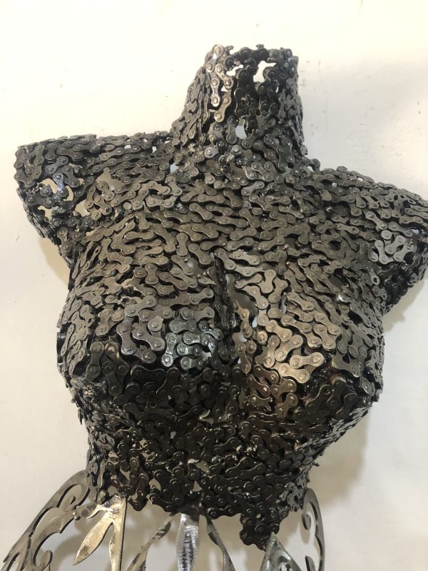 Metallic-sculpture