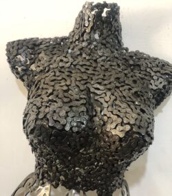 Metallic-sculpture