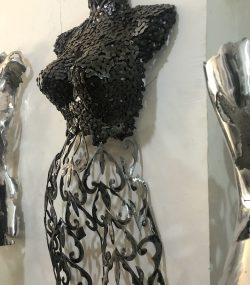 Metallic-sculpture