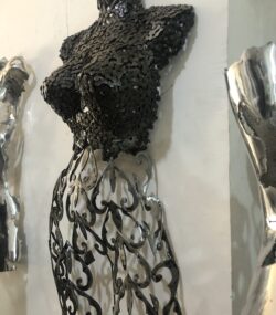 Metallic-sculpture