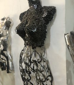 Metallic-sculpture