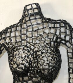 Metal Female Torso scrap Mannequin, Wall Art Sculpture | Handmade Steel - Image 2