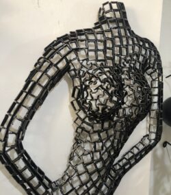 Metal Female Torso scrap Mannequin, Wall Art Sculpture | Handmade Steel - Image 4