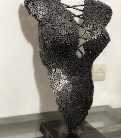 Torso Mannequin |Female Torso Art | Metal Wall Sculpture for Stylish and Home Décor statue - Image 3