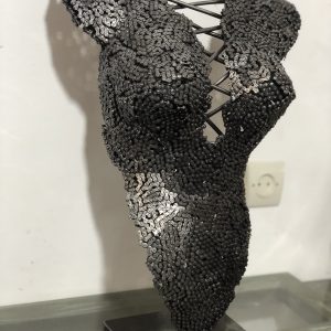 Torso Mannequin |Female Torso  Art |  Metal Wall Sculpture for Stylish and Home Décor statue
