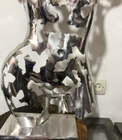Elegant Female | Torso Mannequin |Female Torso Art | polished aluminum Wall Sculpture for Stylish and Home Déco - Image 7