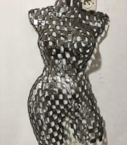 Female Torso Wall Art | Metal Wall Sculpture for Stylish and Functional Home Décor - Image 3