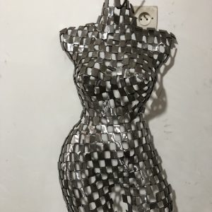 Female Torso Wall Art |  Metal Wall Sculpture for Stylish and Functional Home Décor
