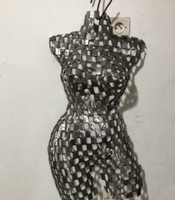Female Torso Wall Art | Metal Wall Sculpture for Stylish and Functional Home Décor