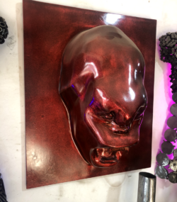 Gorilla Head Wall Sculpture – Resin Gorilla Wall Art – Modern Animal Wall Decor – 3D Gorilla Mask – Custom Color Available – Unique Statement Art