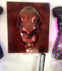 Gorilla Head Wall Sculpture – Resin Gorilla Wall Art – Modern Animal Wall Decor – 3D Gorilla Mask – Custom Color Available – Unique Statement Art - Image 4