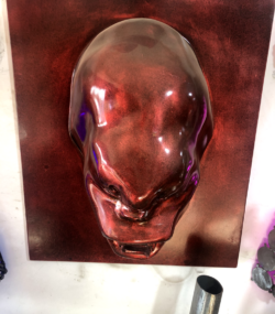 Gorilla Head Wall Sculpture – Resin Gorilla Wall Art – Modern Animal Wall Decor – 3D Gorilla Mask – Custom Color Available – Unique Statement Art - Image 6