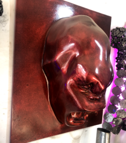 Gorilla Head Wall Sculpture – Resin Gorilla Wall Art – Modern Animal Wall Decor – 3D Gorilla Mask – Custom Color Available – Unique Statement Art - Image 7